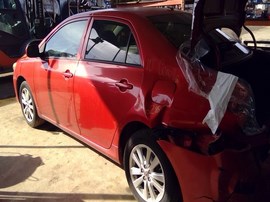 2010 TOYOTA COROLLA, RED, LE MODEL, 1.8L, AT.  Z26285